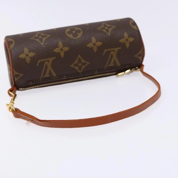 LOUIS VUITTON Monogram Papillon Pouch LV Auth BA4920 - Picture 8 of 16